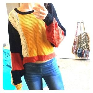 Knit Crop Sweater